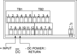 Main Power Connections - DC